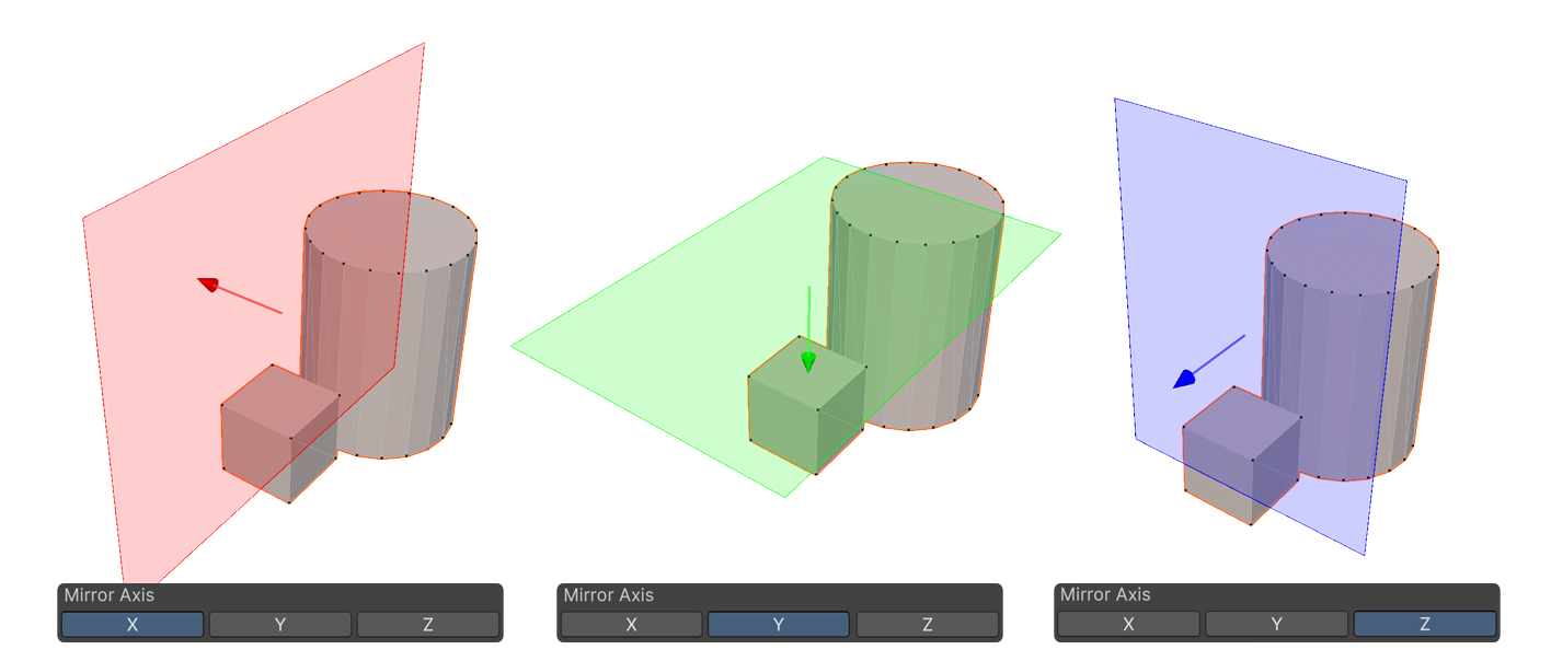 Mirror Object Mirror Axis