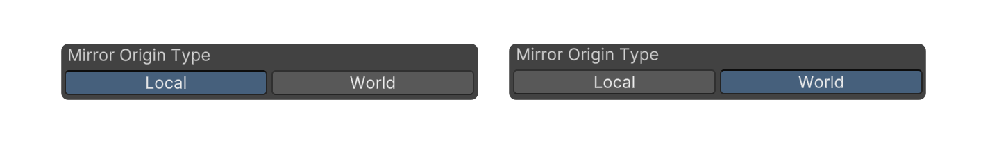 Mirror Object Mirror Origin Type