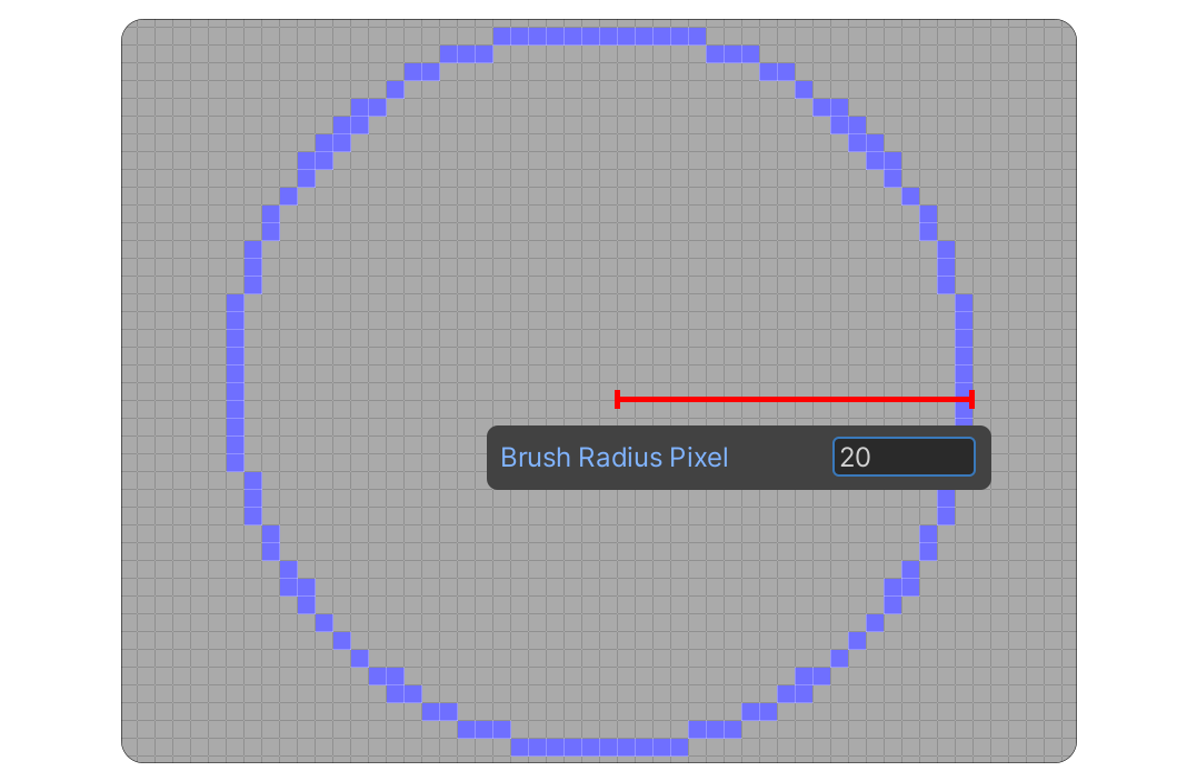 Brush Radius Pixel