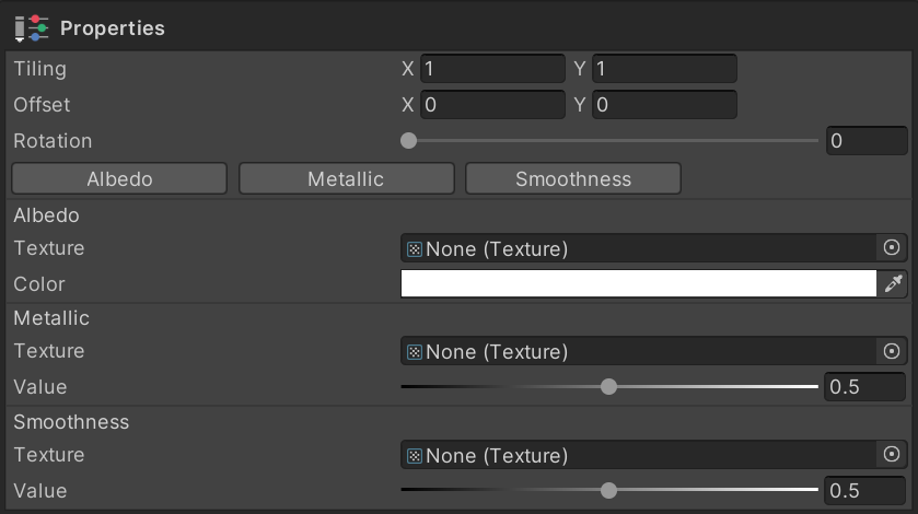 Fill Layer Properties