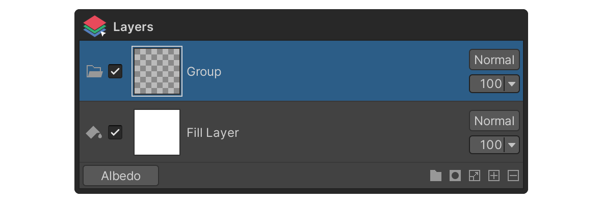 Group layers Result