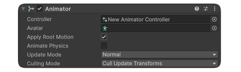 Root Bone Setting Root Motion