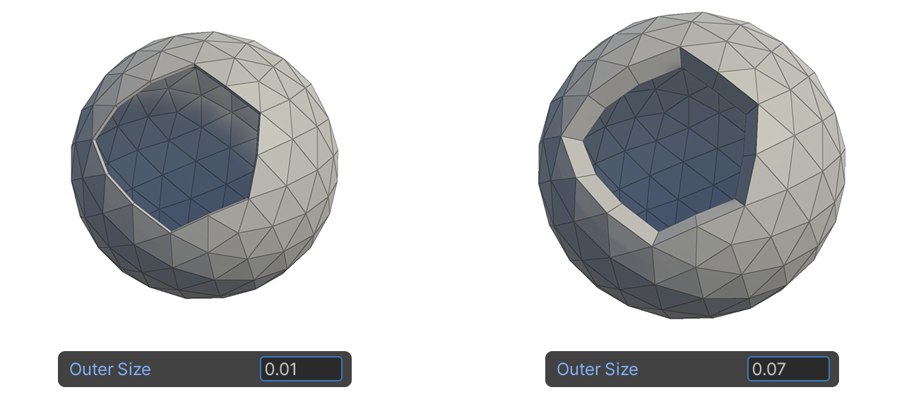 Shell Modifier Outer Size