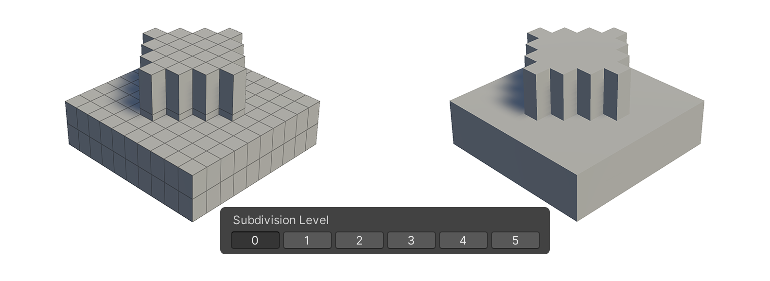 Subdivide Modifier Level 0