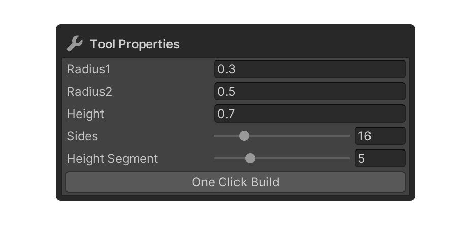 Pipe Tool Properties