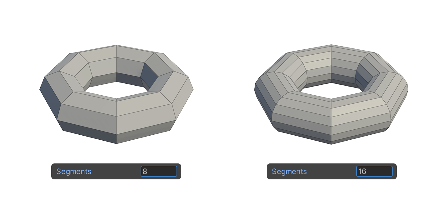 Torus Tool Segments