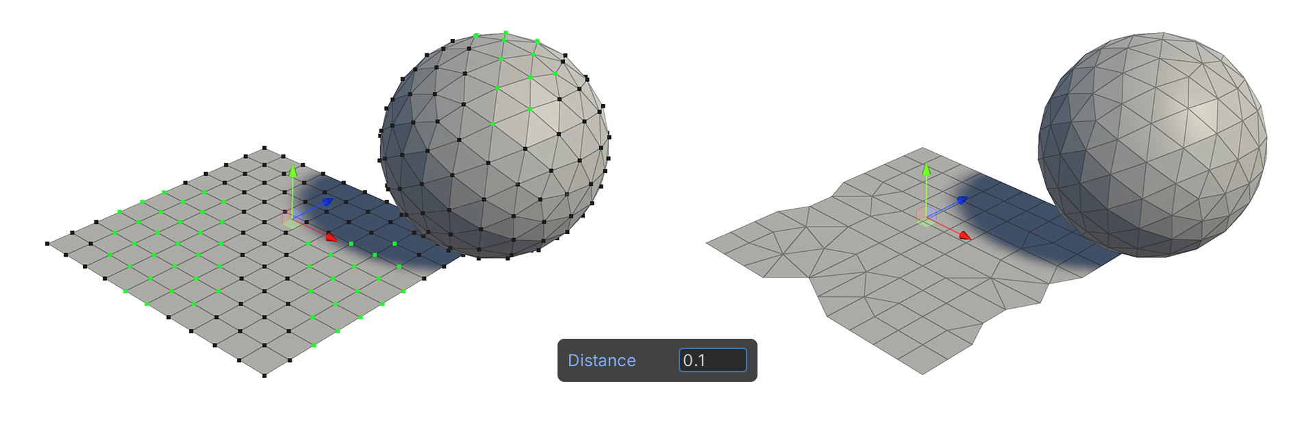 Weld Tool Distance 1