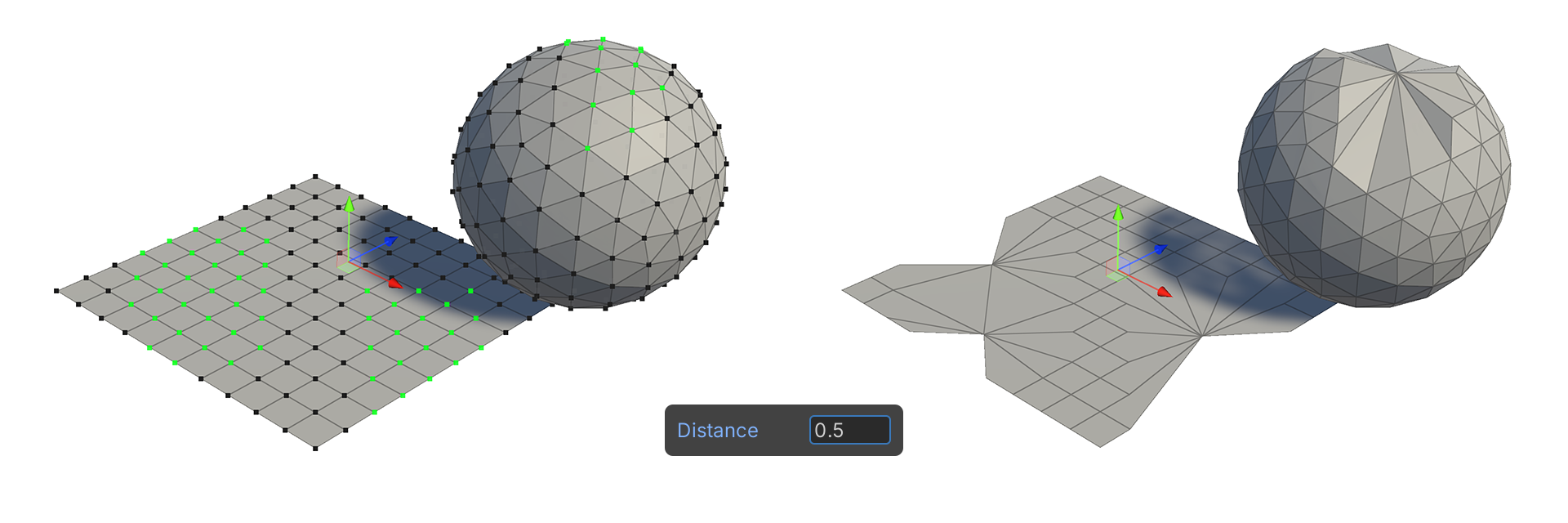 Weld Tool Distance 2