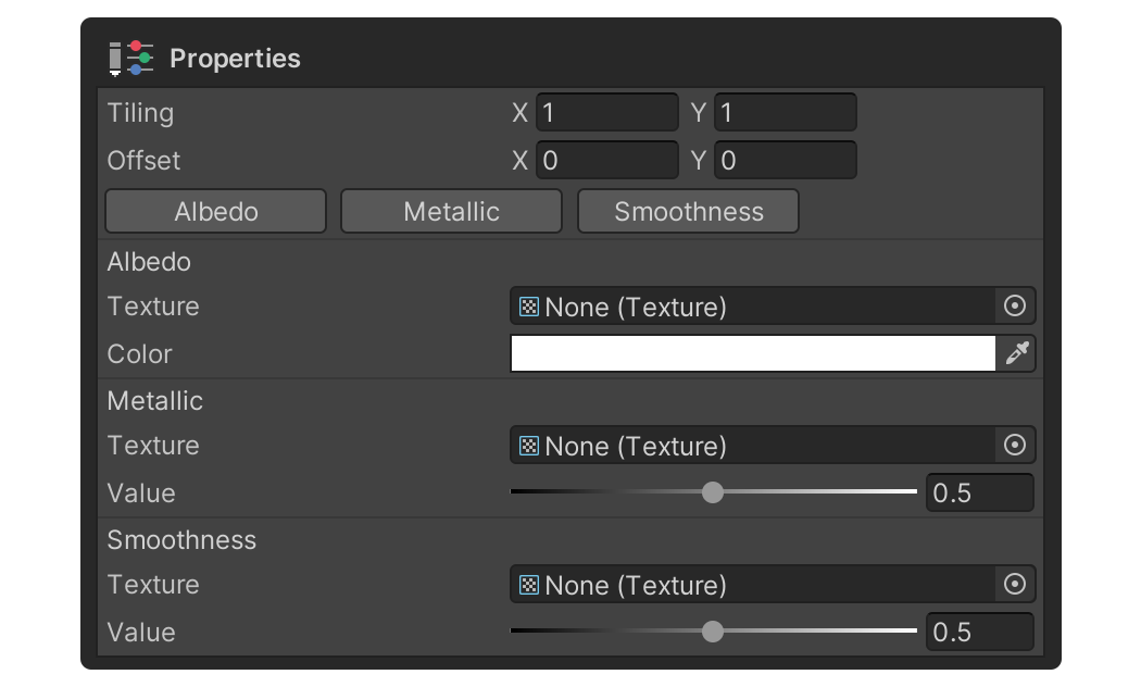 Fill Layer Properties