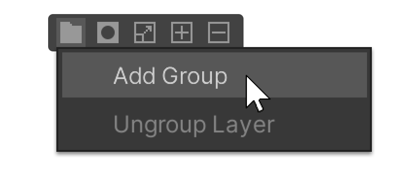 Group layers Add