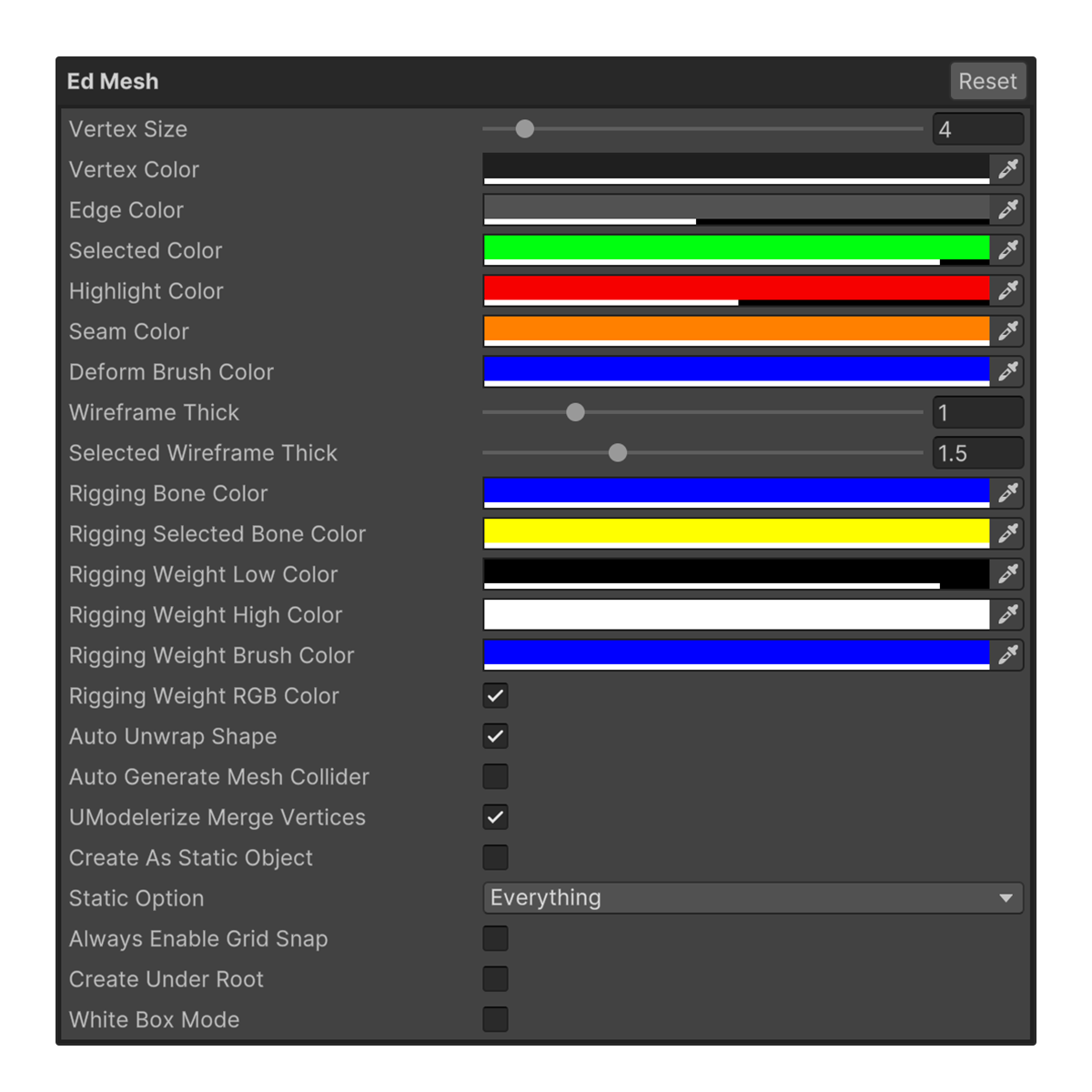 Preference EdMesh