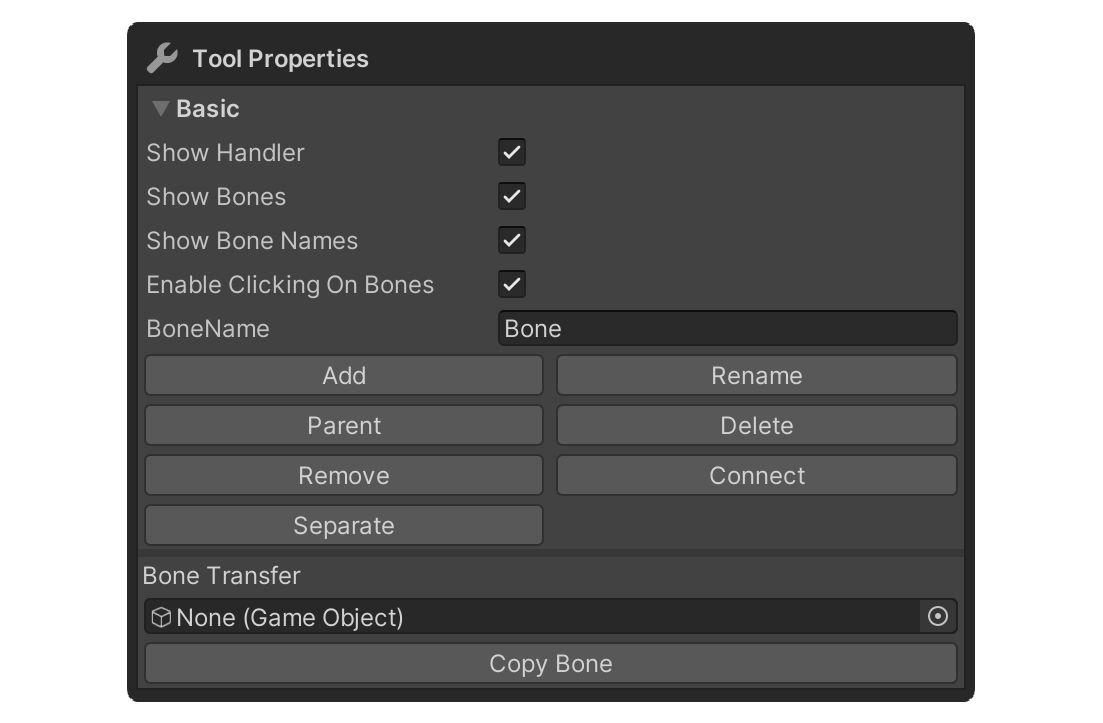 Edit Bones Properties